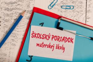 ŠKOLSKÝ PORIADOK MŠ - ÓVODA ŽIRANY 2