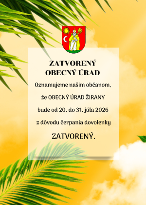 OZNAM ! 1